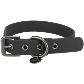   Trixie 1971801 Citystyle Collar - PVC nyakörv -fekete- kutyák részére (L-XL:50-57cm/30mm)