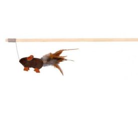   Trixie 45801 Playing Rod - macskapeca (plüss/tollas egeres) 50cm