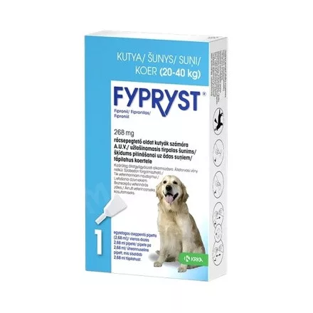 Fypryst spot on 2,68ml kutyák részére L: 20-40kg között 1db