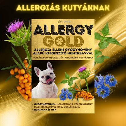 ALLERGY GOLD - Allergia elleni táplálék kiegészítő kutyáknak 500g