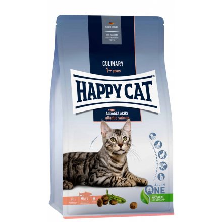 Happy Cat Culinary Atlantik Lachs - Lazac- száraz macskaeledel 10kg
