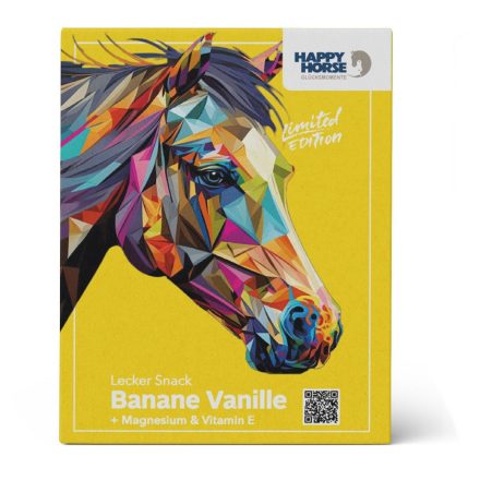 Happy Horse Snack lovaknak - banán-vanília 800g