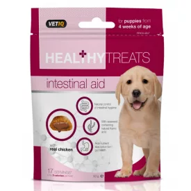   VetIQ Healthy Treats Intestinal Aid jutalomfalat kutyáknak 50g