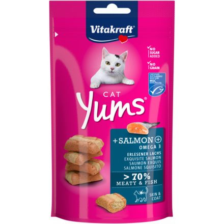 Vitakraft Yums puha jutalomfalat lazaccal 40g