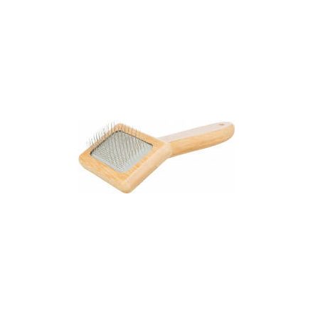 Trixie 23024 Soft Brush - egyoldalú szögletes kefe bambuszból  12x15cm
