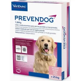   Virbac Prevendog szúnyog és kullancs elleni nyakörv nagy- és óriás testű kutyáknak 1db (75cm)