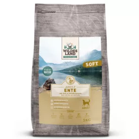   Wildes Land Soft félnedves táp kacsával és rizzsel kutyáknak 5kg