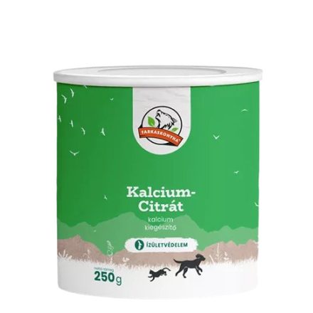 Farkaskonyha Kalcium-citrát kálcium kiegészítő kutyának és macskának 250g 