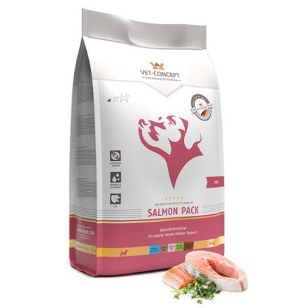 Vet-Concept Salmon Pack mini száraztáp kutyának 10kg