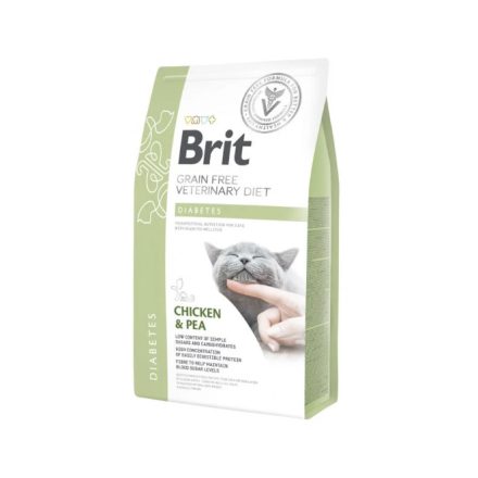 Brit GF Veterinary Diets CAT Diabetes gyógytáp macskáknak 5kg