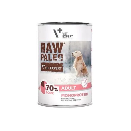 Raw Paleo Sertés konzerv felnőtt kutyák részére 400g