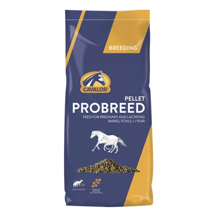 Cavalor Probreed Pellet – tenyésztáp vemhes kancák és csikók számára 20kg (472358)