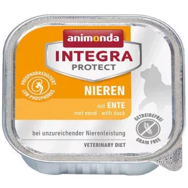   Animonda Integra Protect Nieren Kacsa 100g - alutálcás vesebeteg macskáknak (86616)