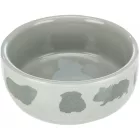 Trixie 60732 Ceramic Bowl színes kerámia tál tengerimalacok részére (250ml /Ø11cm)