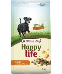 Versele- Laga Happy Life Adult Beef kutyának 15kg (431104)