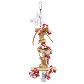   Trixie 58844 Fajáték kötéllel nagypapagájok részére 35cm
