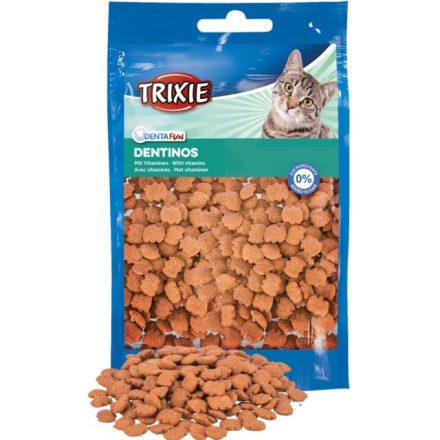 Trixie 4266 Denta Fun Dentinos - fogtisztítós jutalomfalat macskák részére 50g