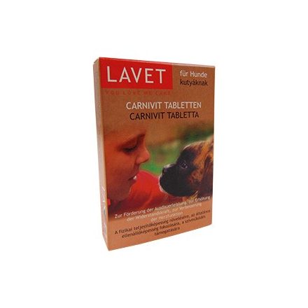 Lavet Carnivit tabletta kutyának 50x