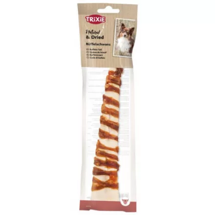 Trixie 27127 Buffalo Tail - szárított bivalyfarok- jutalomfalat kutyák részére 28-30cm