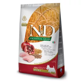   N&D Dog Ancestral Grain Adult mini chicken & pomegranate (csirke & gránátalma) száraz kutyatáp 800g lejárat közeli