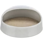 Trixie 63009 Sand Bath with platform - kerámia homok fürdető deguknak, hörcsögöknek, szürke