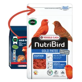   Versele-Laga NutriBird Treats Gold Patee Red Fusion- lágyeleség piros kanáriknak 250g (422234)