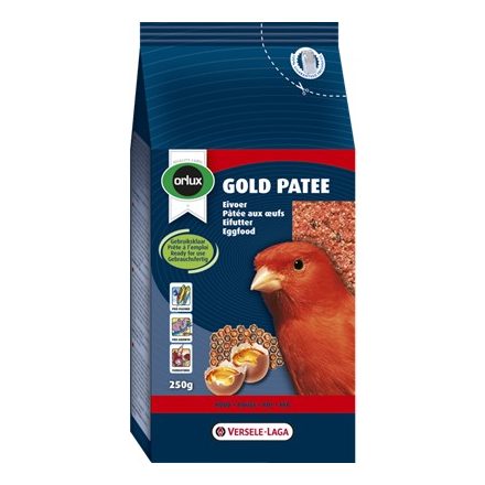 Versele-Laga Orlux Gold Patee Red eggfood 250g - lágyeleség piros kanáriknak (424047)