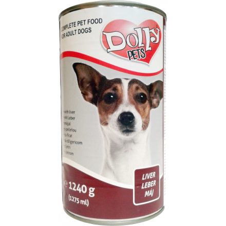  Dolly Dog Adult májjal konzerv 12x1240g