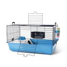 SAVIC Nero 2 ketrec kisállatoknak - kék-fekete színben 80x50x47cm