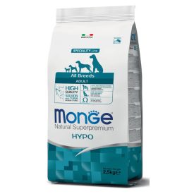  Monge Dog All Breeds Adult Hypoallergenic lazac-tonhal száraztáp kutyának 2,5kg