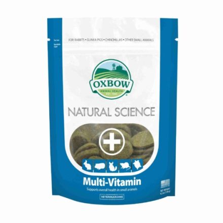 Oxbow Natural Science Multi-Vitamin táplálékkiegészítő rágcsálók részére 120g