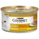   Gourmet Gold Melting Heart Csirke nedvestáp macskák részére 85g