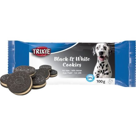 Trixie 31625 Black & White Cookies- jutalomfalat kutyák részére 100g