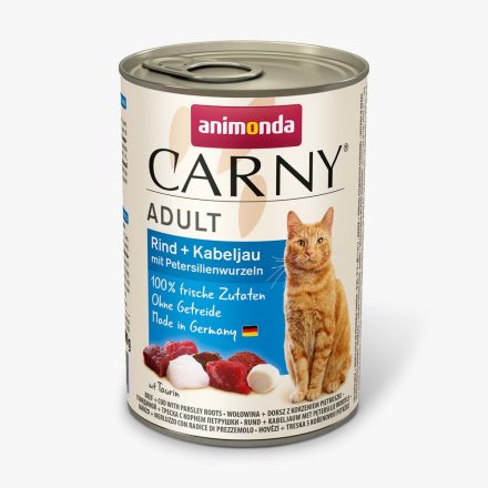 Animonda Carny Adult tőkehal-petrezsem 400g (83717)