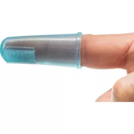   Trixie 25624 Silicone Finger Toothbrush Set - ujjra húzható szilikon fogkefe készlet macskák és kistestű kutyák részére (2db/6cm)