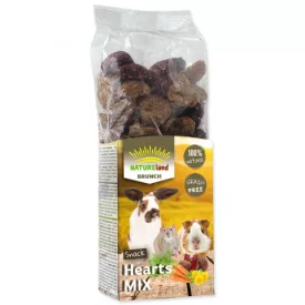   Nature Land Brunch - gabonamentes szivek -cékla, gyógynövény, sárgarépa- 150g