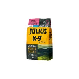   Julius K-9 Grain Free Adult Utility Dog - Lamb & Herbals száraztáp 10kg