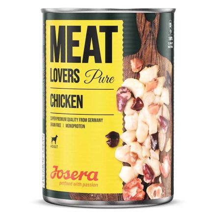 Josera Dog ML Pure csirke konzerv kutyának 400g