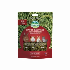   Oxbow Simple Rewards Timothy Treats jutalomfalat rágcsálóknak 40g