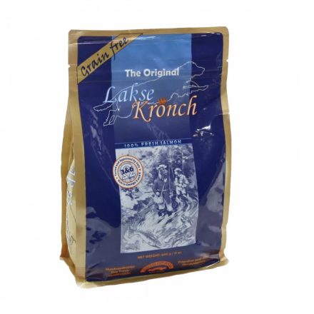 Henne Kronch Original 100% lazacos jutalomfalat kutyának 600g 