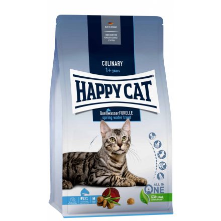 Happy Cat Culinary Quellwasser Forelle - Pisztráng - száraz macskaeledel 1,3kg
