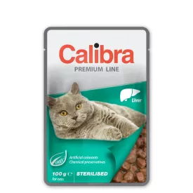 Calibra Cat Premium Line Sterilised Liver 100g