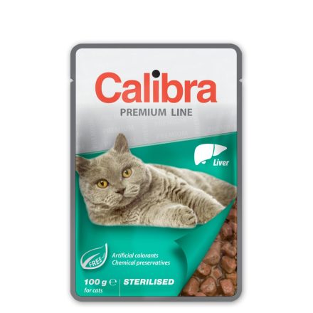 Calibra Cat Premium Line Sterilised Liver 100g
