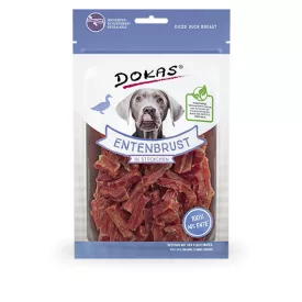   Dokas szárított kacsamell darabkák jutalomfalat kutyának 70g 
