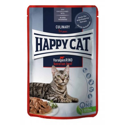 Happy Cat Culinary Voralpen Rind alutasakos eledel - Marha 24*85g