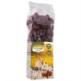   NatureLand Brunch - gabona mentes cékla karikák rágcsálók részére 105g