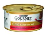   Gourmet Gold Savoury Cake marha, paradicsom nedvestáp macskák részére 85g