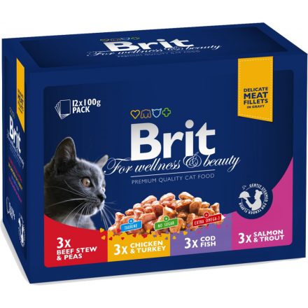 Brit Premium Cat Family multipack 12x100g