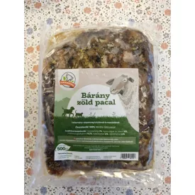 Farkaskonyha Bárány zöld pacal darálva kutyának 500g