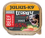   Julius-K9 Dog Terrine Adult Beef&Potatoes - marhás és burgonyás nedveseledel felnőtt kutyák részére (150g)